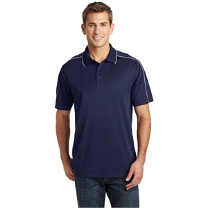 Sport-Tek Micropique Sport-Wick Piped Polo.