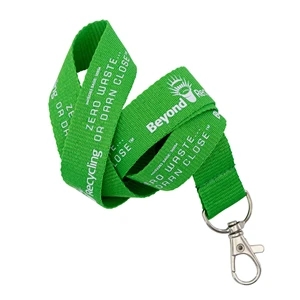 Lanyards Eco Recycled PET Silkscreen Imprint