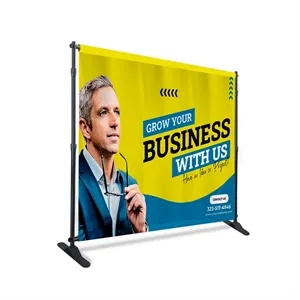 Backdrop Banner - 10 oz Smooth Vinyl (Hardware Optional)