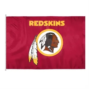 Applique & Embroidered Flag 12' x 18' Nylon