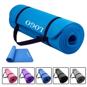 Yoga Mat Exercise Gym Fitness Equipment with Carrying Strap