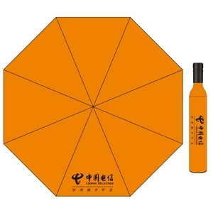 Custom Logo Bottle Shape Umbrella
