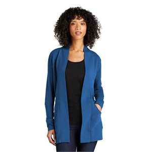 Port Authority Women's Microterry Cardigan