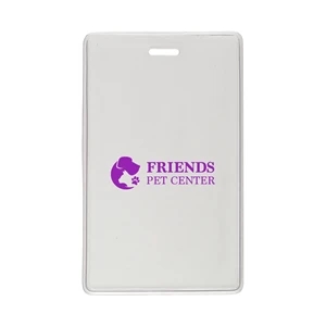 Vinyl Vertical Proximity Card Holder