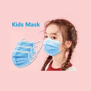 Disposable Blue Kids Face Mask FREE Shipping From California