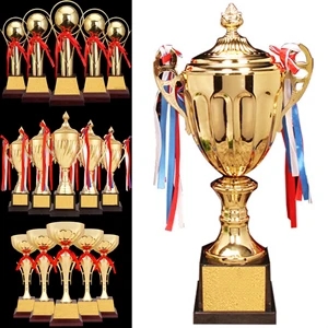 Custom Large Trophy Cup for Sport Tournaments, Competitions