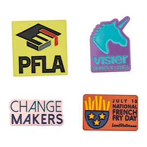 Custom Lapel Pins with Brandtone Finish