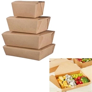 Disposable Kraft Takeout Box