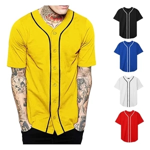 Custom Adult Button Down Baseball Jersey