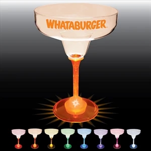 12 oz. Acrylic Light-Up Margarita Glass