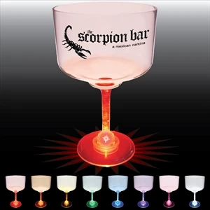 18 oz. Acrylic Light-Up Margarita Glass