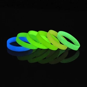 Glow In The Dark Silicone Bracelet