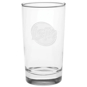 Side Water Glass - Deep Etched