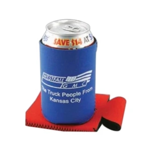 Pocket Pal - Neoprene Collapsible Insulator Beverage Container Holder. 2-day Quickship