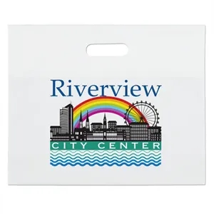 16W x 13H Die Cut Handle Bag - Dynamic Color