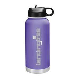 Tahoe Drinkware 32 oz Travel Water Bottle