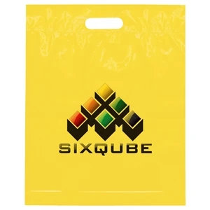 15W x 19H x 3 - Die Cut Handle Bag - Dynamic Color