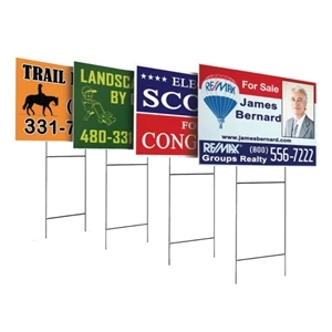 Customized Yard Sign - 10" x 23"