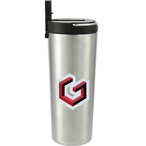 Thor Copper Insulated Tumbler 24oz Flip Straw Lid