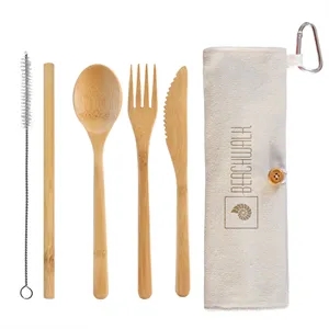Take Along Reusable Utensil Set with Travel Case
