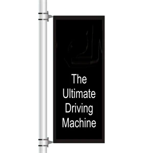 Tradeshow Custom Event Advertising Pole Digital Banner