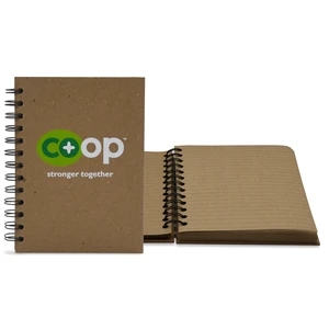 5" x 7" All Kraft Recycled Spiral Journal