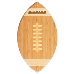 Football Shaped Serving and Cutting Board