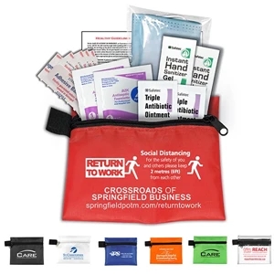 Bixby Plus San 13 Piece First Aid Protection Pack in Zipper