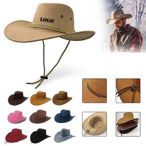 Western Suede Hat Cowboy Outdoors Caps