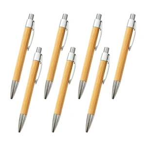 Retractable Bamboo Pen