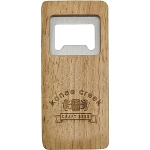 Bamboo Bottle Opener