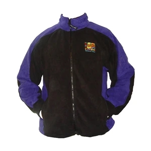 Polar fleece youth two-tone jacket