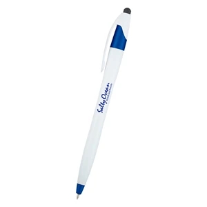 Metallic White/Blue