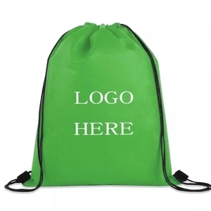 Non-Woven Drawstring Backpacks - 16.5 " x 13 "