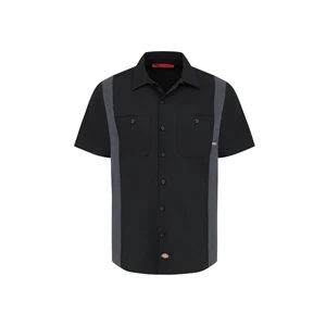 Dickies Shirts - Men's Industrial Color Block Short-Sleev...
