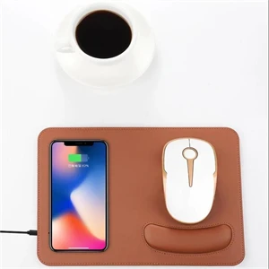 Custom Logo Wireless Charging Mouse Pad