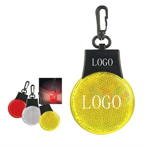 LED Warning Safety Light Keychain