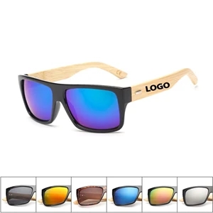 Polarized Bamboo Wood Sunglasses