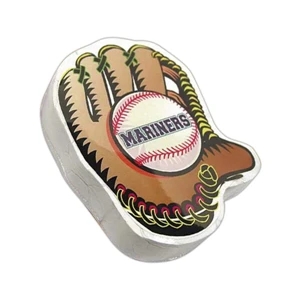Smasht (tm) - Baseball Glove - Baseball Glove, Duck Stock Shape White Compressed T-shirt