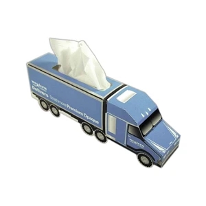 Sniftypak (tm) - Novelty Triangle - C Flat - Tricor - Facial Triangle Flat Tissue Box