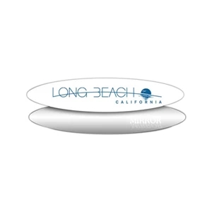 Surfboard Nail File w/ Mirror Back