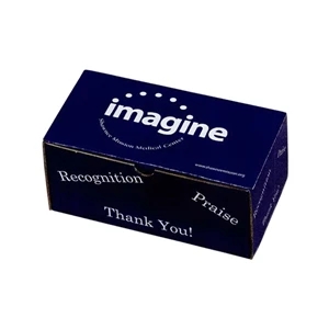 Addition Of Spot Mount Label - B-flute Box This Is A More Durable Material, 9 1/2" X 5 1/2" X 4 1/2"