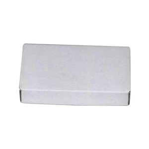 1 Color Lid - E-flute Box This Material Is A Finer Flute And Is Stocked In White Material