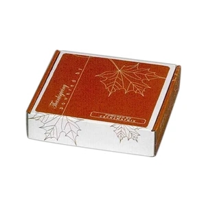 1 Color Lid - E-flute Box This Material Is A Finer Flute And Is Stocked In White Material