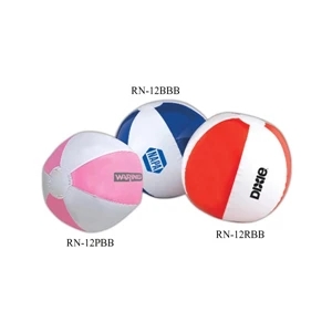 Beach Ball, 12". Phthalate Safe And Measures Inflated, Half The Circumference