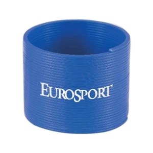 Blue - 3" Large Plastic Spring In Box. Please Specify Direction Of Imprint On Spring
