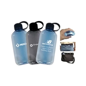Flask (tm) - Water Bottle With Function And Fashion. Patent Pending Innovative Design; Discreet