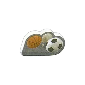 Sports Shaped Magnet - Acrylic Die Cut Magnet, 1/8" Thick, 3 Square Inches