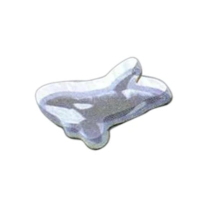 Whale Shaped Magnet - Acrylic Die Cut Magnet, 1/8" Thick, 3 Square Inches