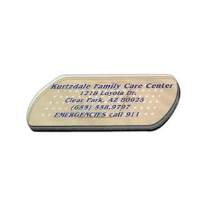 Custom Shaped Magnet - Acrylic Die Cut Magnet, 1/4" Thick, 9 Square Inches, Free Custom Die
